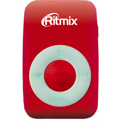 MP3 плеер RITMIX RF-1010 (красный)