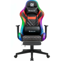 Игровое кресло Defender Lumos (Черный/Красный) 64673