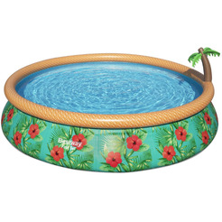 Бассейн Bestway Paradise Palms 57416 (457х84 см) с фильтр-насосом