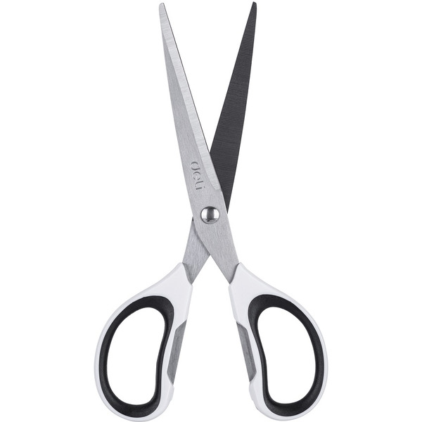 Ножницы 17,5 см DELI 6058WHITE