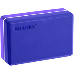 Блок для йоги фиолетовый BRADEX SF 0732 (фиолетовый)