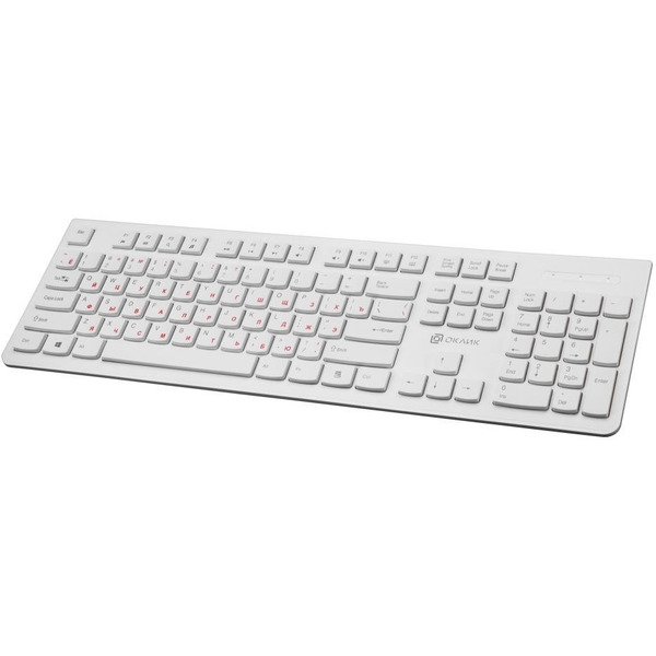 Клавиатура Oklick 505M (белый)