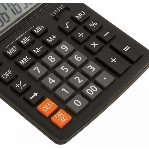 Калькулятор Brauberg Extra-12-bk (250481)