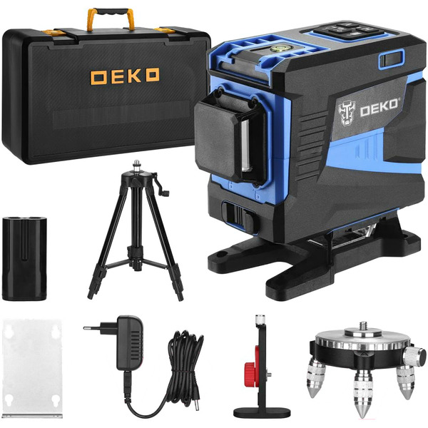 Уровень лазерный самовыравнивающийся DEKO LL12-HVR Premium 065-0105-2