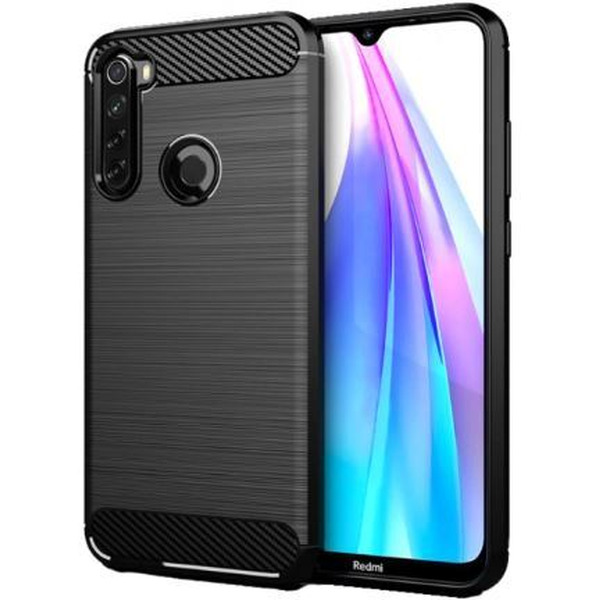 Накладка Case Brushed Line для Xiaomi Redmi Note 8 (черный)