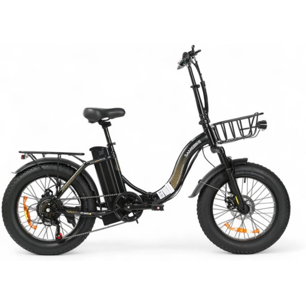 Электровелосипед SAMEBIKE City Master Fat (MY-E02 черный)
