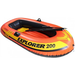 Надувная лодка для взрослого с ребенком Intex Explorer 200 58331NP