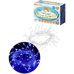 Гирлянда светодиодная TDM "Самоцветы" 100LED, 2 м, синий SQ0361-0201