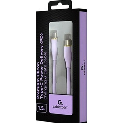 Кабель Cablexpert CC-USB2S-CMCM-1.5M-P