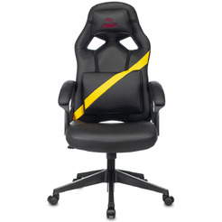 Кресло игровое Zombie DRIVER (1485773) черный/желтый