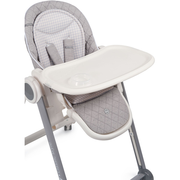 Стул для кормления HAPPY BABY Berny BASIC (light grey)