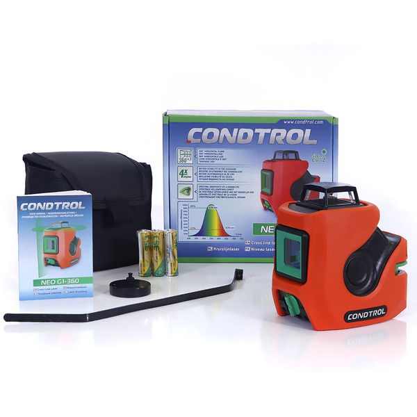 Лазерный нивелир Condtrol Neo G1-360