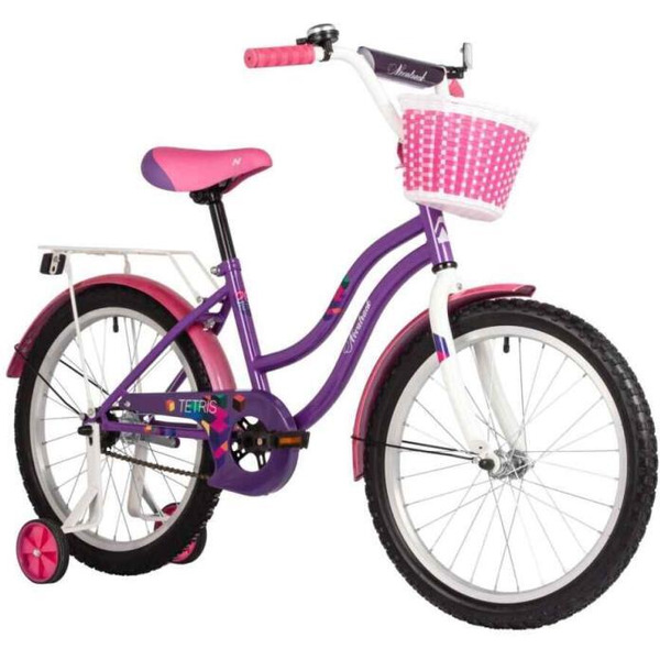 Велосипед Novatrack 201TETRIS.VL5 (20" фиолетовый)