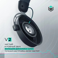 Наушники IO by Red Square Graphite v2 io323 (черный)