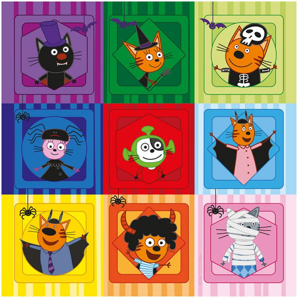 Настольная игра Hobby World Три кота День страшилок 915976