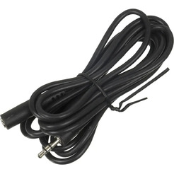 Кабель-удлинитель аудио Buro Jack 3.5 (m) - Jack 3.5 (f) (2м, черный)