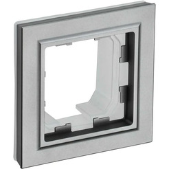 Рамка IEK Brite РУ-1-БрС-44