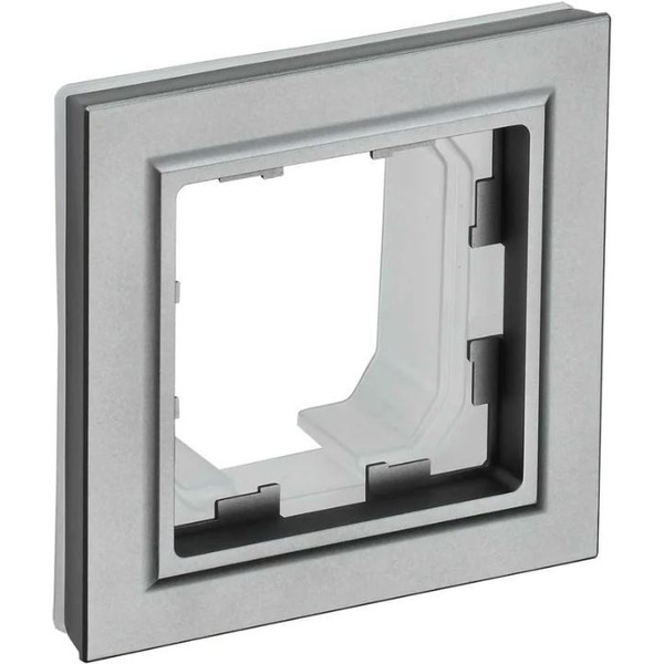 Рамка IEK Brite РУ-1-БрС-44