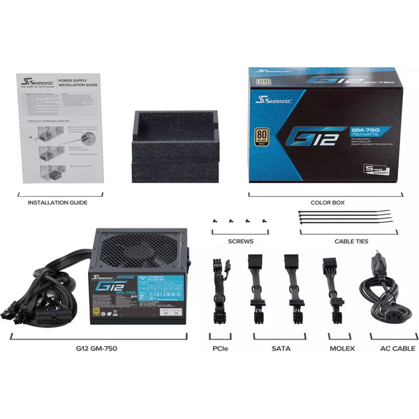 Блок питания Seasonic G12 GC-750