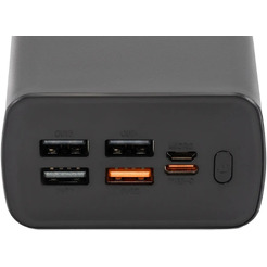 Внешний аккумулятор Digma DGPF30B 30000mAh (черный)