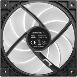 Вентилятор для корпуса DeepCool FD12 ARGB V2 R-FD12ARGBV2-BKAPN1-G