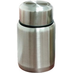 Термос с ложкой Hott SL-58MH-S (серебристый, 0,58 мл)