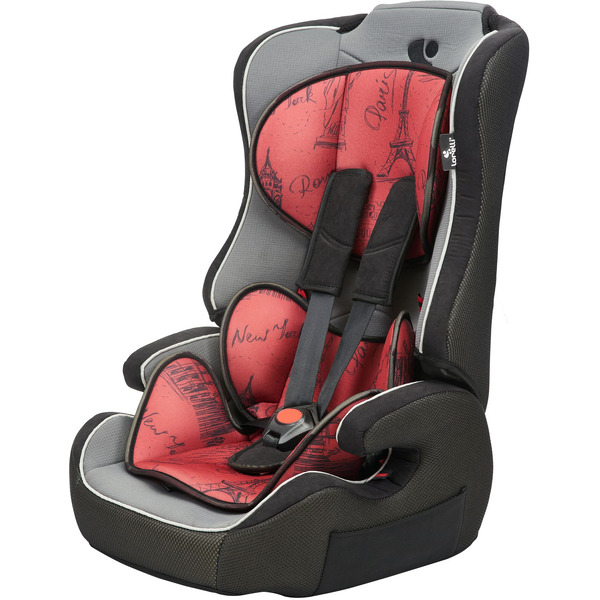Детское автокресло LORELLI EXPLORER Black Red Cities