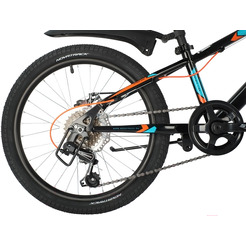 Детский велосипед Novatrack Extrime 6.D 20SH6D.EXTREME.BK21 (черный)