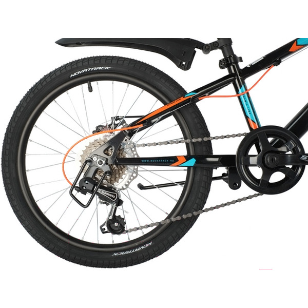 Детский велосипед Novatrack Extrime 6.D 20SH6D.EXTREME.BK21 (черный)