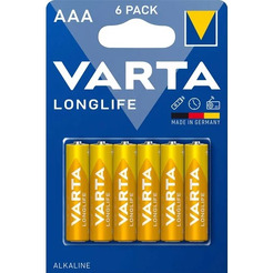 Батарейка Varta Longlife 6 AAA 04103101426 (6шт)