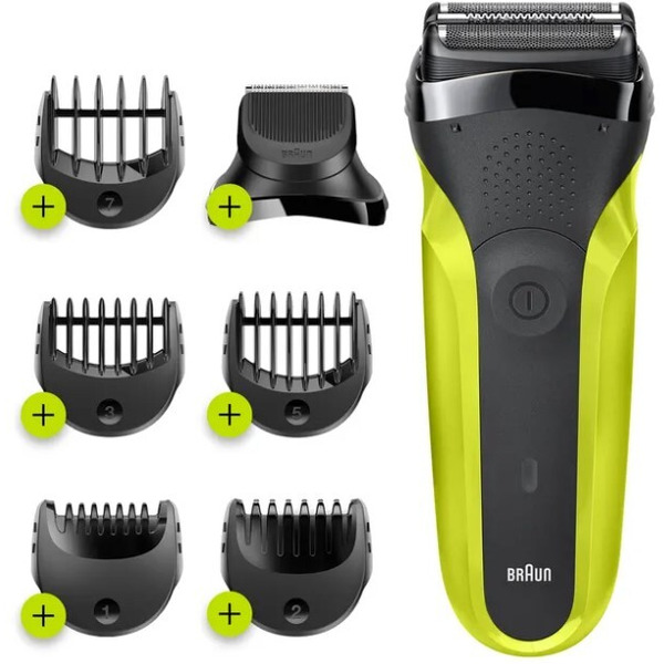 Электробритва Braun Series 3 Shave&Style 300BT (зеленый)