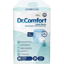 Впитывающие подгузники (трусы) для взрослых Dr.Comfort Jumbo Adult Pant Jumbo pack Medium-30 30шт