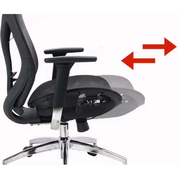 Кресло компьютерное EVOLUTION FISHBONES PRO Black