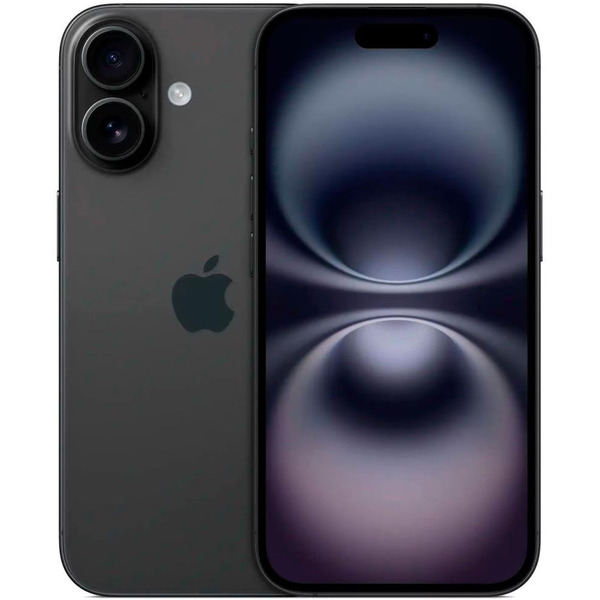Смартфон Apple iPhone 16 128GB Black (MYE73HN/A)