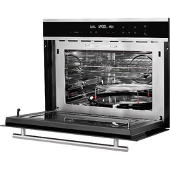 Встраиваемый компактный духовой шкаф с СВЧ WEISSGAUFF OE 445