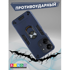 Бампер Bingo Warrior для XIAOMI Redmi 13C/POCO C65 Синий