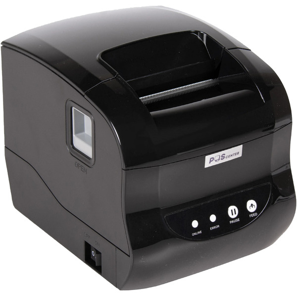 Принтер этикеток Poscenter PC-365 USB черный (71068191)