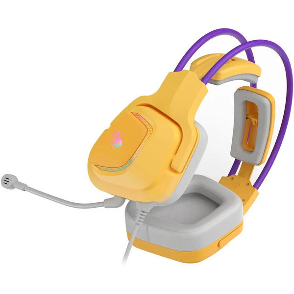 Наушники A4Tech Bloody G575 Punk (желтый/фиолетовый)