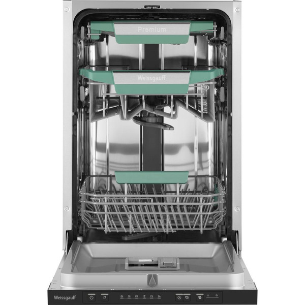 Встраиваемая посудомоечная машина Weissgauff BDW 4536 D Inverter Autoopen Timer Floor