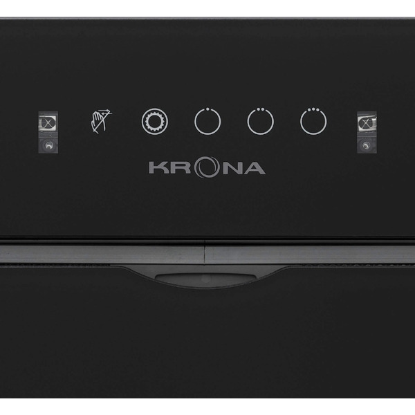 Вытяжка кухонная KRONA ASPEN 600 BLACK SGC / KRHD295