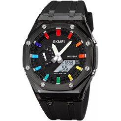 Наручные часы Skmei 2100 (черно-белые)
