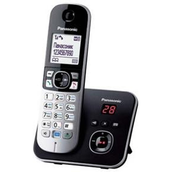 Телефон стандарта dect PANASONIC KX-TG6821RUB