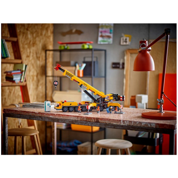 Конструктор LEGO City 60409 Желтый мобильный строительный кран