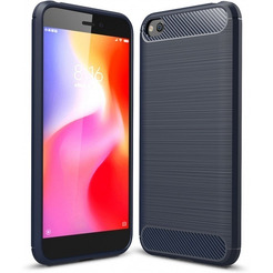 Накладка CASE Brushed Line для Xiaomi Redmi GO (синий)