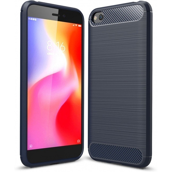 Накладка CASE Brushed Line для Xiaomi Redmi GO (синий)