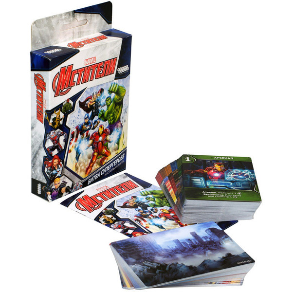 Настольная игра Hobby World Мстители: Битва супергероев