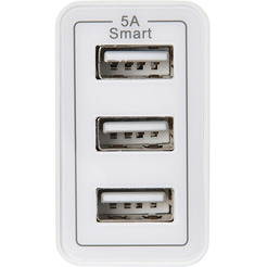 Сетевое зарядное устройство Digma DGWC-3U-5A-WG