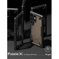 Чехол Ringke FUSION X для Galaxy S24 Ultra BLACK