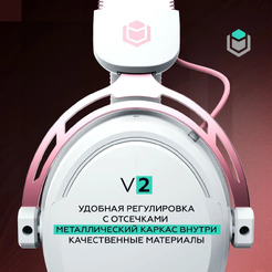 Наушники IO by Red Square Graphite v2 io324 (розовое золото)