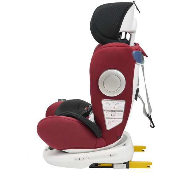 Автокресло Lorelli Lusso SPS Isofix (красный/черный)